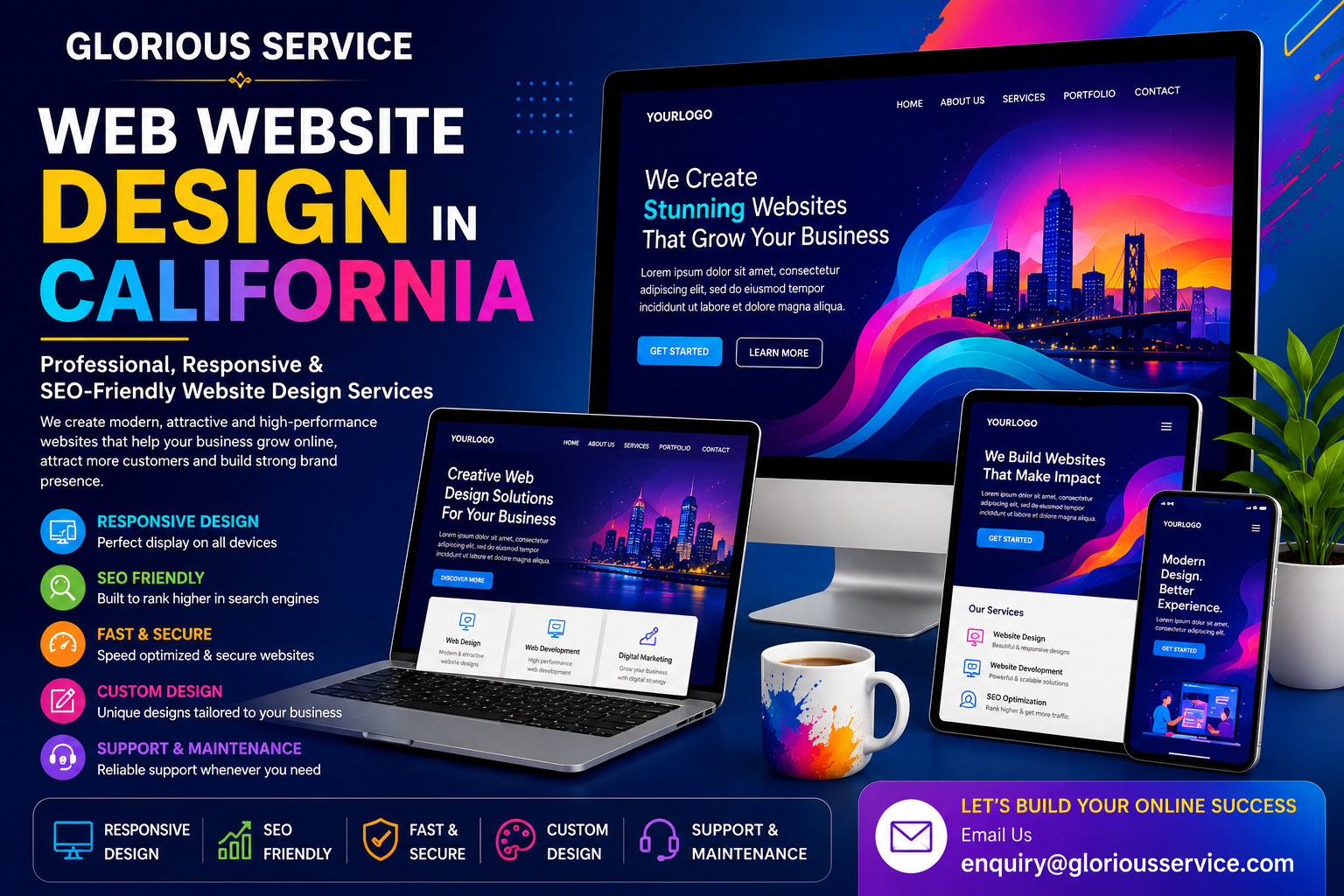 Website Design in California | Professional Website Design 